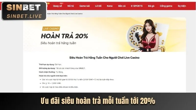 Ưu đãi nạp lại hàng ngày